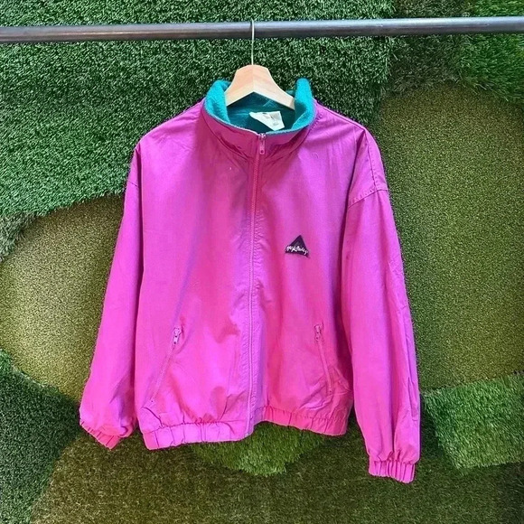 Vintage  Mckinley Fleece Lined Zip-up Jacket Medium - Picture 1 of 6